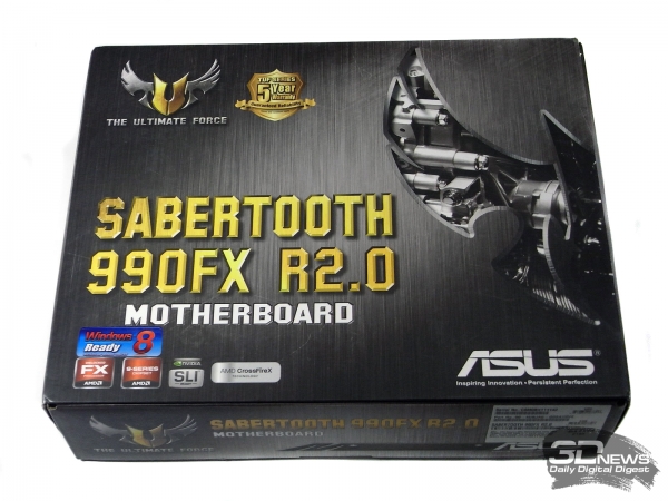 ASUS Sabertooth 990FX упаковка 