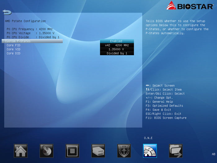 Biostar Hi-Fi A85X настройки разгона 2