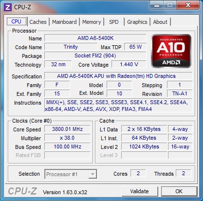 Biostar Hi-Fi A85X штатная частота