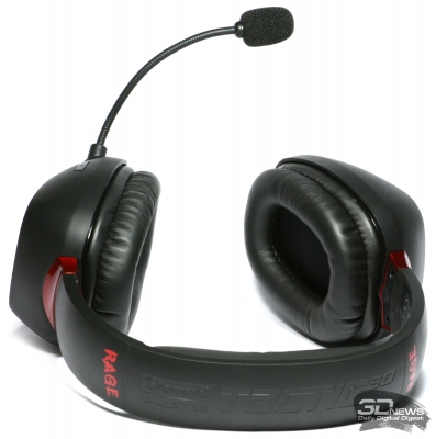  Внешний вид гарнитуры Creative Sound Blaster Tactic3D Rage Wireless 