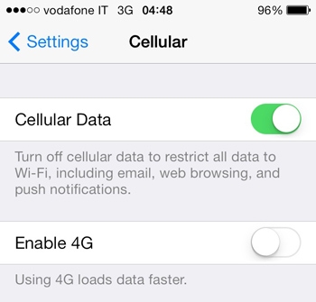  Так должен выглядеть &laquo;включатель&raquo; 4G 