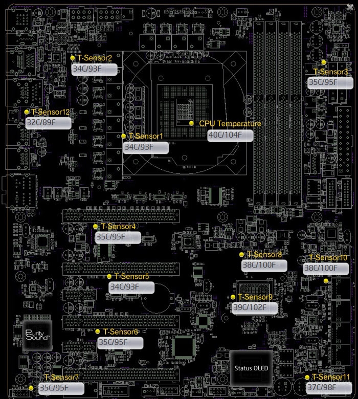  ASRock Z87 OC Formula Multi-Thermal Sensor 