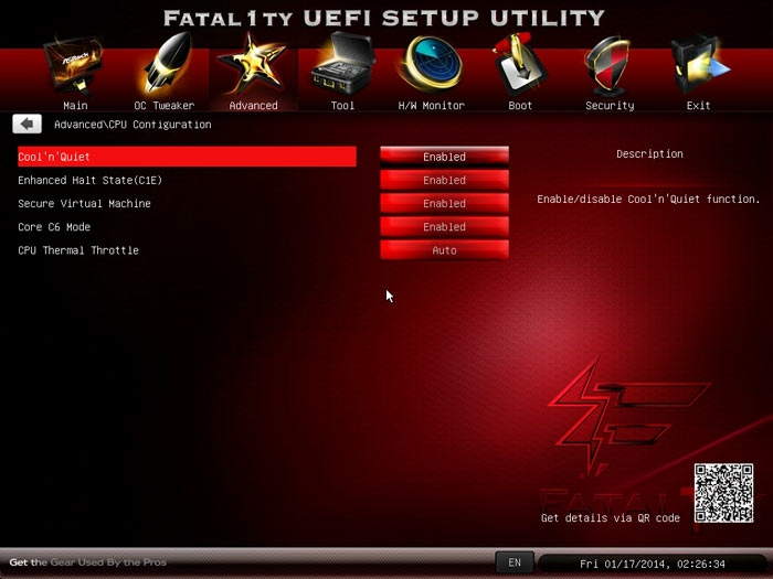 ASRock Fatal1ty 990FX Killer CPU 2