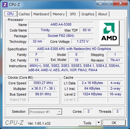 ASRock FM2A88X+ Killer штатная частота