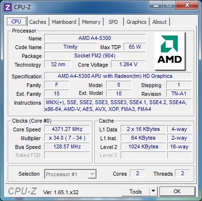 ASRock FM2A88X+ Killer разгон