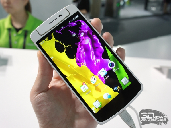  Oppo N1 mini: design 