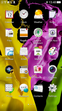  Oppo N1 mini: ColorOS interface 