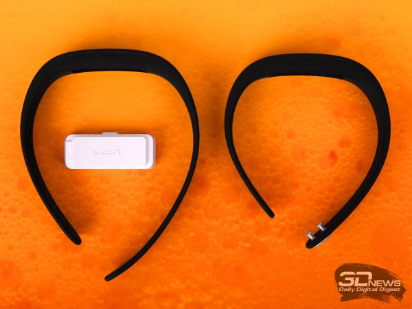  Sony SmartBand SWR10: two wristlet sizes &mdash; S and L 