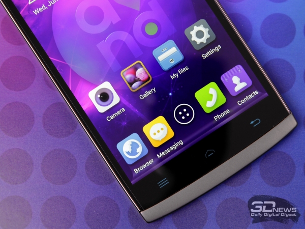  China Mobile M811: buttons backlight 
