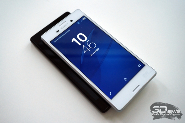  Черный и белый Xperia M4 Aqua 
