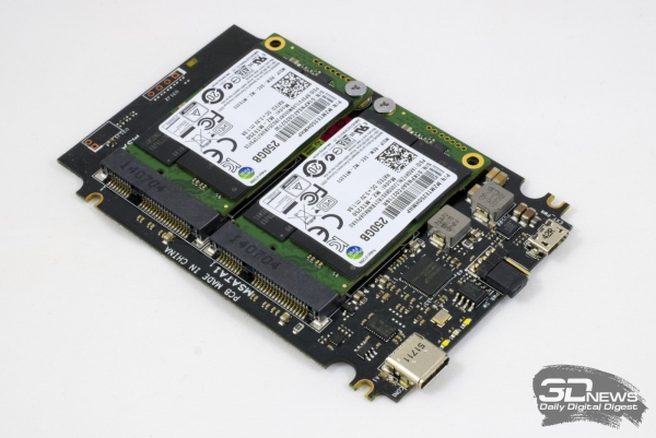 Начинка ASUS USB 3.1 Enclosure 