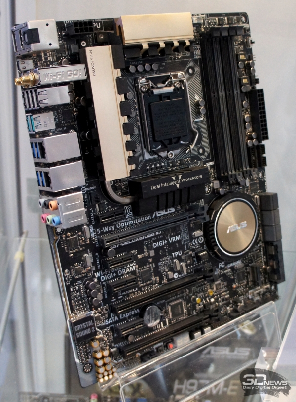  Обновлённая ASUS Z97-DELUXE &ndash; теперь и с парой USB 3.1 