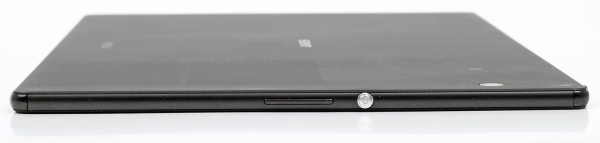  Sony Xperia Z4 Tablet &ndash; аппаратные клавиши на левом торце 