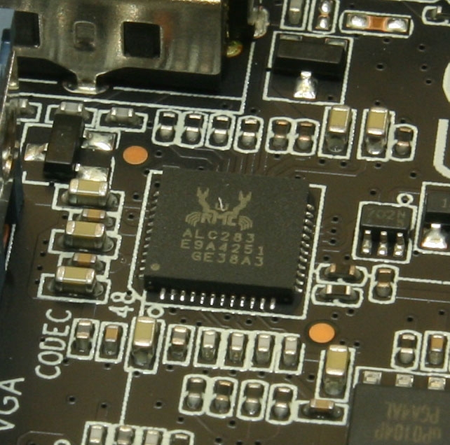  Аудиоконтроллер Realtek ALC283 
