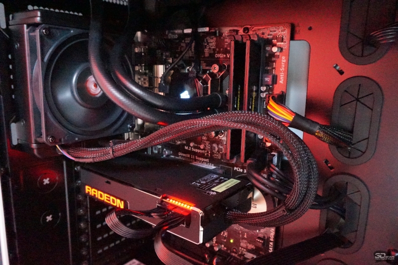 Radeon R9 Fury X за работой 
