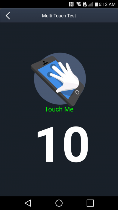  LG G4 &ndash; результаты теста AnTuTu MultiTouch Tester 