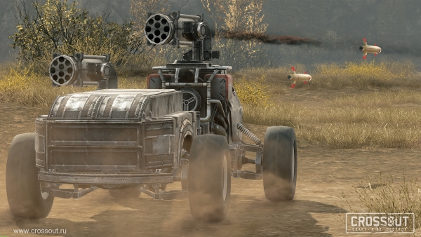  Своим стилем и цветовой гаммой Crossout близка к Ex Machina &mdash; одному из первых проектов Targem Games 