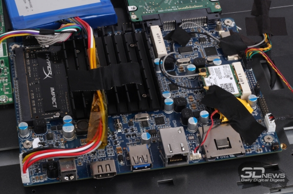  Системная плата Wibtek X22S N2807 
