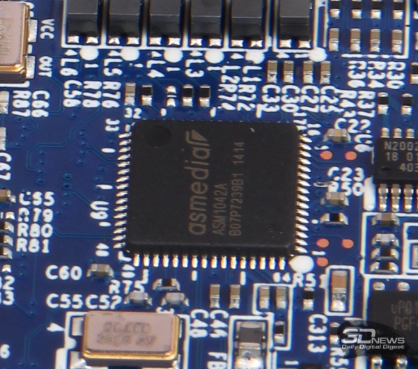  Дополнительный контроллер USB 3.0 ASMedia ASM1042A 
