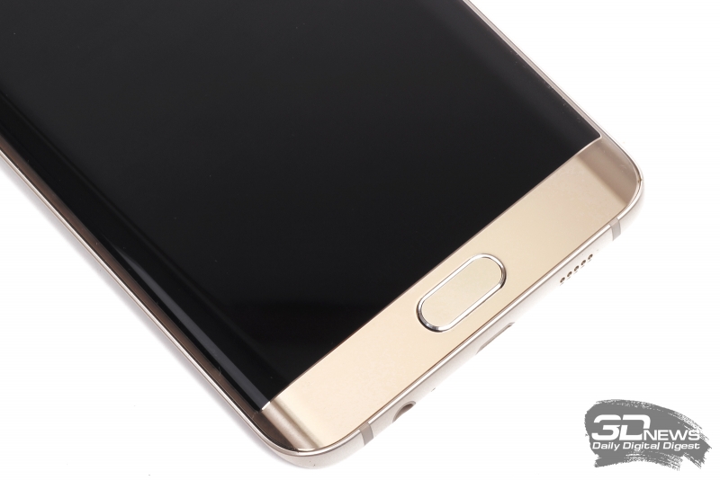  Samsung GALAXY S6 Edge+ &ndash; кнопки в нижней части лицевой панели 
