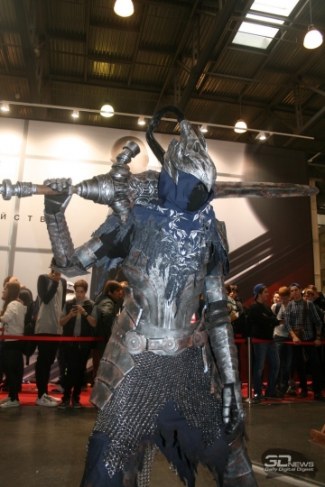  Один из самых потрясающих косплеев &laquo;ИгроМира 2015&raquo; &mdash; Арториас из Dark Souls 