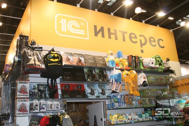  В &laquo;1С-Интерес&raquo; в этом году было крайне мало игр, зато тематических сувениров и артбуков &mdash; хоть отбавляй 