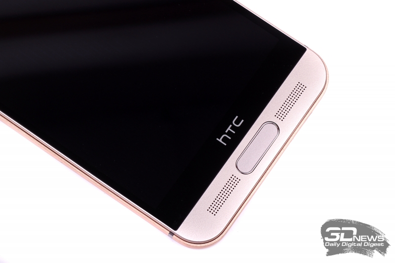  HTC One M9+ &ndash; сканер отпечатков пальцев 