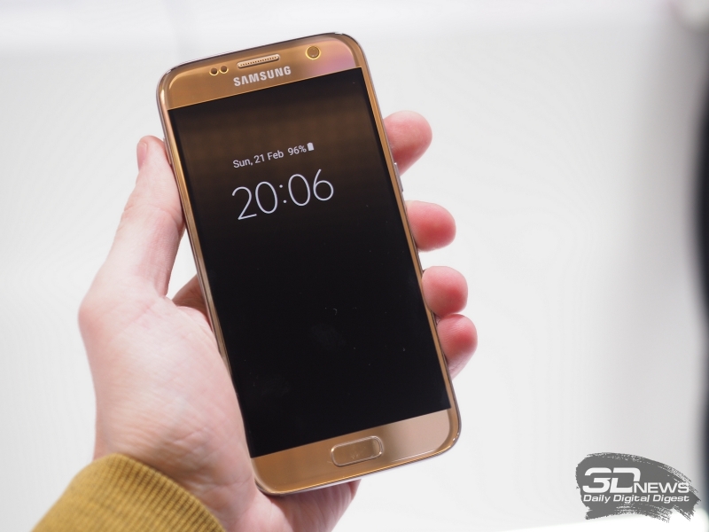  Samsung Galaxy S7 с Always On Screen 
