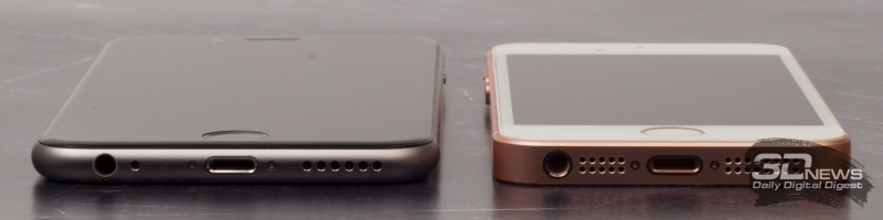  iPhone 6 и iPhone SE 