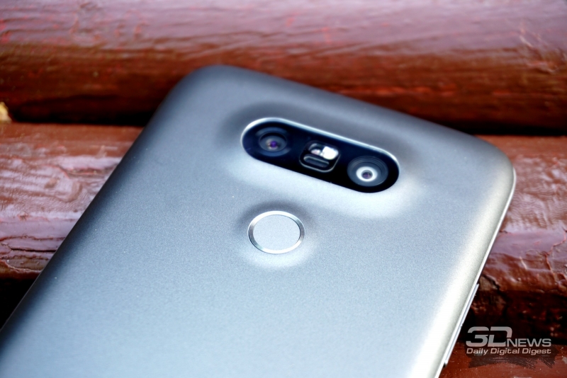  LG G5 se, сканер отпечатка пальца 