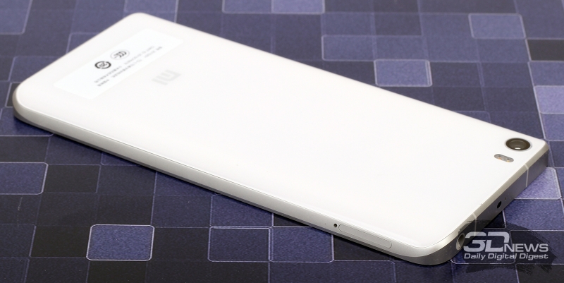  Xiaomi Mi5 &ndash; верхняя грань 