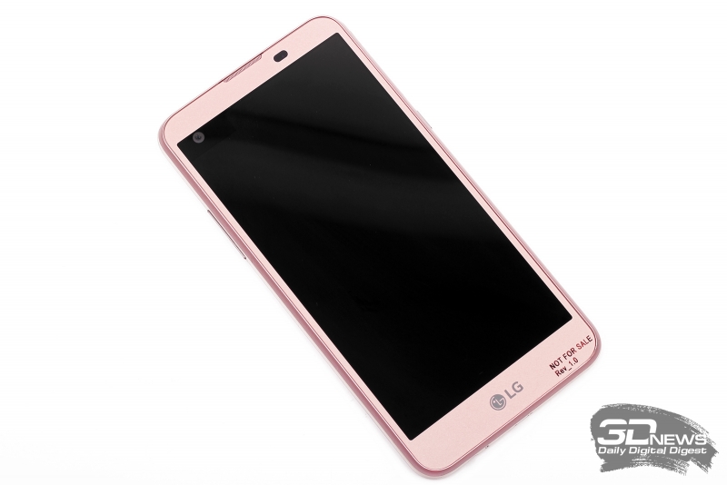  LG X view &ndash; лицевая панель 