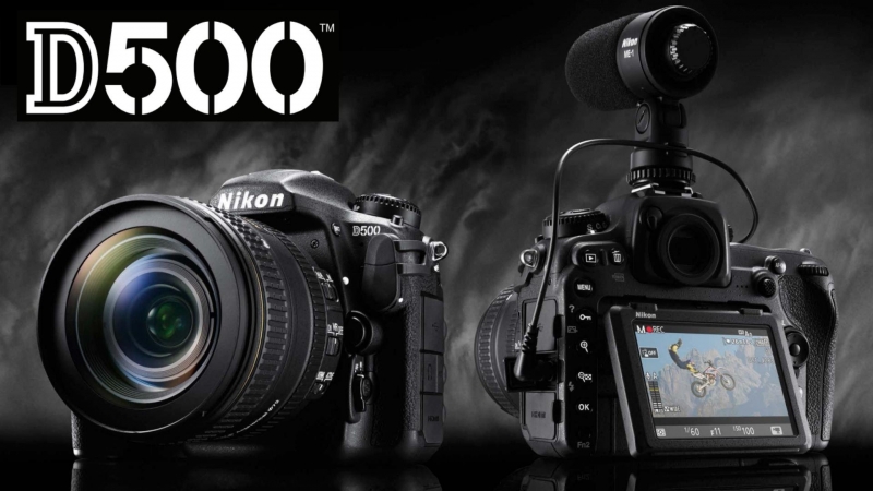  Nikon D500, официальное фото 