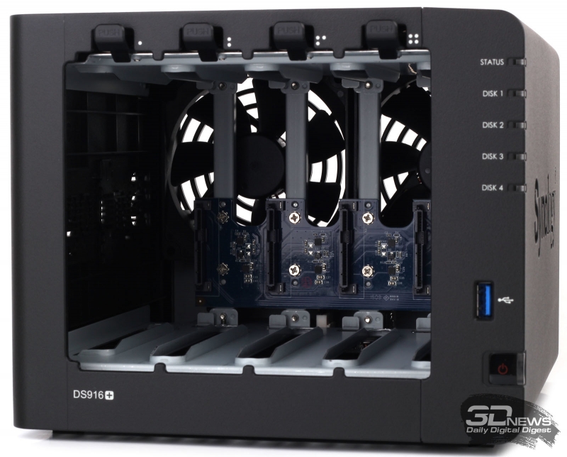  Дисковый отсек Synology DS916+ 