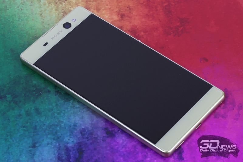  Sony Xperia XA Ultra &ndash; лицевая панель 