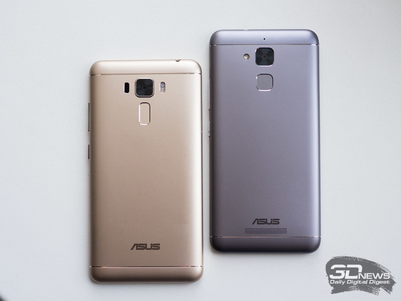  ASUS Zenfone 3 Laser и Zenfone 3 Max 