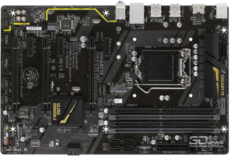  GIGABYTE GA-Z270P-D3 