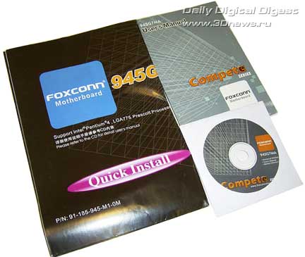  Foxconn 945G7MA на чипсете Intel 945G 