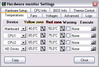  Hardware sensors monitor 