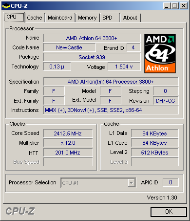  Athlon 64 X2 4800+ 