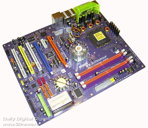  ECS PF22 Extreme на чипсете Intel 955X 