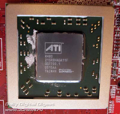  Sapphire X800GTO2 256 Мб 