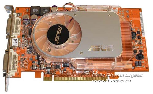 ASUS X800GTO 256 Мб