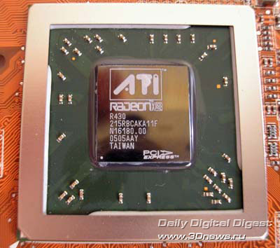 ASUS X800GTO 256 Мб