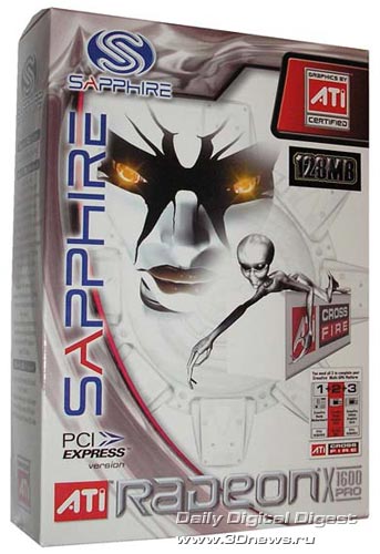 Sapphire X1600PRO 128 Мб