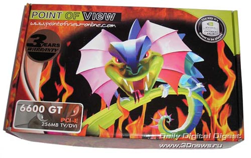 Point of View GeForce 6600GT 256 Мб