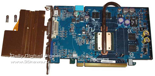 GigaByte GeForce 6600GT SILENT-PIPE 128 Мб
