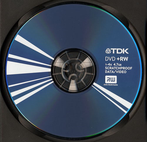 TDK DVD+RW 4x ScratchProof DVD-BOX