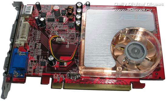  ASUS EAX1600PRO спереди 
