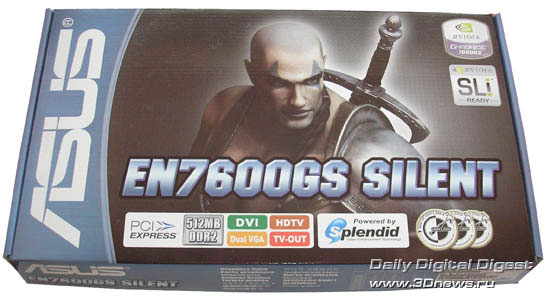  ASUS EN7600GS SILENT 512 Мб 